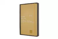 Een Moleskine Classic Leather Collection Notebook Ruled Hardcover Large Amber Yellow koop je bij Moleskine.nl