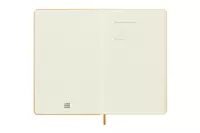 Een Moleskine Classic Leather Collection Notebook Ruled Hardcover Large Amber Yellow koop je bij Moleskine.nl