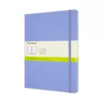 Een Moleskine Plain Hard Cover Notebook XL Hydrangea Blue koop je bij Moleskine.nl