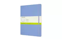 Een Moleskine Plain Soft Cover Notebook XL Hydrangea Blue koop je bij Moleskine.nl