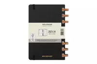 Een Moleskine 12M 2023/2024 Weekly/monthly Student Life Planner Hardcover Large Black koop je bij Moleskine.nl