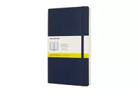 Een Moleskine Squared Soft Cover Notebook Large Sapphire Blue koop je bij Moleskine.nl