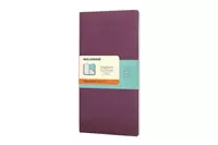 Een Moleskine Chapter Collection Journal Large Ruled Softcover Plum Purple koop je bij Moleskine.nl