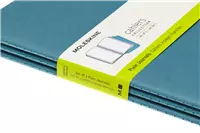 Een Moleskine Cahier Plain Notebook Large Brisk Blue koop je bij Moleskine.nl