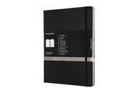 Een Moleskine Pro Collection Hardcover Notebook XL Black koop je bij Moleskine.nl