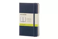 Een Moleskine Plain Hard Cover Notebook Pocket Sapphire Blue koop je bij Moleskine.nl