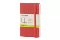 Een Moleskine Plain Hard Cover Notebook Pocket Red koop je bij Moleskine.nl