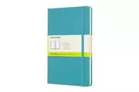 Een Moleskine Plain Hard Cover Notebook Large Reef Blue koop je bij Moleskine.nl