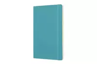 Een Moleskine Ruled Soft Cover Notebook Large Reef Blue koop je bij Moleskine.nl