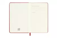 Een Moleskine 2024/2025 18M Weekly Hardcover Pocket Scarlet Red koop je bij Moleskine.nl