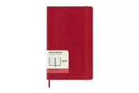 Een Moleskine 2025 12M Daily Softcover Large Scarlet Red koop je bij Moleskine.nl