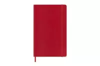 Een Moleskine 2025 12M Weekly Softcover Large Scarlet Red koop je bij Moleskine.nl