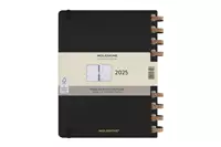 Een Moleskine 2025 12M Weekly/Monthly Life Spiral Planner Hardcover XL Black koop je bij Moleskine.nl