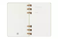 Een Moleskine 2025 12M Weekly/Monthly Life Spiral Planner Softcover Large Crush Kiwi koop je bij Moleskine.nl