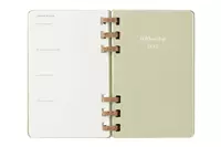 Een Moleskine 2025 12M Weekly/Monthly Life Spiral Planner Softcover Large Crush Kiwi koop je bij Moleskine.nl