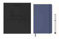 Een Moleskine Classic Leather Notebook Gift Box Blue koop je bij Moleskine.nl