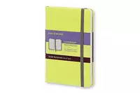 Een Moleskine Ruled Hardcover Contrast Notebook Pocket Citron Yellow koop je bij Moleskine.nl