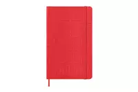 Een Moleskine x Anne Frank House Notebook Ruled Hardcover Large Coral Red koop je bij Moleskine.nl