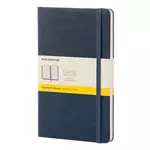 Een Moleskine Classic Squared Hardcover Notebook Large Sapphire Blue koop je bij Moleskine.nl