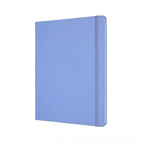 Een Moleskine Plain Hard Cover Notebook XL Hydrangea Blue koop je bij Moleskine.nl