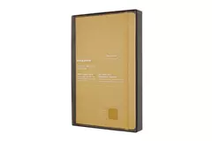 Een Moleskine Classic Leather Collection Notebook Ruled Hardcover Large Amber Yellow koop je bij Moleskine.nl