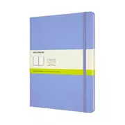 Een Moleskine Plain Hard Cover Notebook XL Hydrangea Blue koop je bij Moleskine.nl