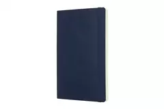 Een Moleskine Squared Soft Cover Notebook Large Sapphire Blue koop je bij Moleskine.nl