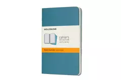 Een Moleskine Cahier Ruled Notebook Pocket Brisk Blue koop je bij Moleskine.nl