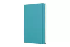 Een Moleskine Ruled Hard Cover Notebook Large Reef Blue koop je bij Moleskine.nl