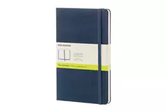 Een Moleskine Plain Hard Cover Notebook Large Sapphire Blue koop je bij Moleskine.nl