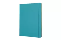 Een Moleskine Ruled Hard Cover Notebook XL Reef Blue koop je bij Moleskine.nl