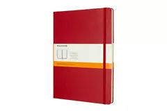 Een Moleskine Ruled Hard Cover Notebook XL Scarlet Red koop je bij Moleskine.nl