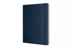 Een Moleskine Plain Hard Cover Notebook XL Sapphire Blue koop je bij Moleskine.nl