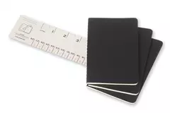 Een Moleskine Cahier Ruled Notebook Pocket Black koop je bij Moleskine.nl