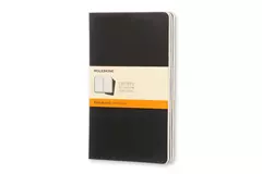 Een Moleskine Cahier Ruled Notebook Large Black koop je bij Moleskine.nl