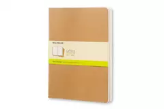 Een Moleskine Cahier Journals Plain XL Kraft Brown koop je bij Moleskine.nl