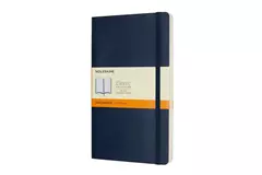 Een Moleskine Ruled Soft Cover Notebook Large Sapphire Blue koop je bij Moleskine.nl