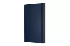 Een Moleskine Plain Soft Cover Notebook Large Sapphire Blue koop je bij Moleskine.nl