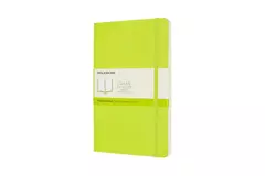 Een Moleskine Plain Soft Cover Notebook Large Lemon Green koop je bij Moleskine.nl