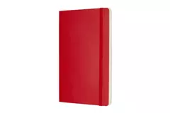 Een Moleskine Plain Soft Cover Notebook Large Scarlet Red koop je bij Moleskine.nl