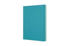 Een Moleskine Plain Hard Cover Notebook XL Reef Blue koop je bij Moleskine.nl