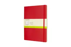 Een Moleskine Plain Soft Cover Notebook XL Scarlet Red koop je bij Moleskine.nl