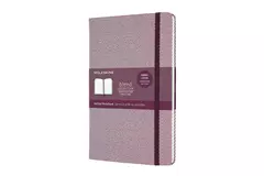 Een Moleskine Blend Collection Notebook Dotted Hardcover Large Harringbone Purple koop je bij Moleskine.nl