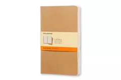 Een Moleskine Cahier Ruled Notebook Large Kraft koop je bij Moleskine.nl