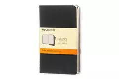 Een Moleskine Cahier Ruled Notebook Pocket Black koop je bij Moleskine.nl