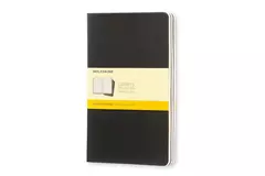 Een Moleskine Cahier Squared Notebook Large Black koop je bij Moleskine.nl