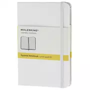 Een Moleskine Classic Squared Hard Cover Notebook Pocket White koop je bij Moleskine.nl