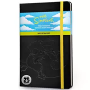 Een Moleskine Limited Edition The Simpsons Notebook Plain Large Hardcover Black koop je bij Moleskine.nl