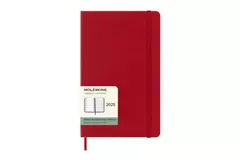 Een Moleskine 2025 12M Weekly Hardcover Large Scarlet Red koop je bij Moleskine.nl