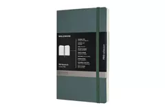 Een Moleskine Pro Collection Notebook Large Softcover Forest Green koop je bij Moleskine.nl